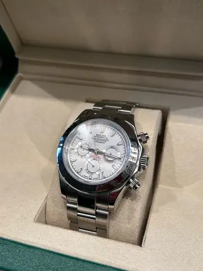 Rolex Daytona white, View more