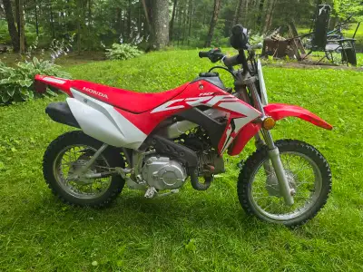 2019 CRF110, fuel injection, electric start and kick start, needs nothing. Selling for a friend who...