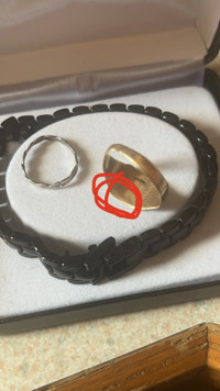 Bracelet and ring set 