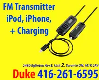 FM Transmitter iPhone Charging Lightning NS-MA5FMT-C