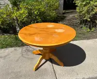 Solid Wood Round Dining Table (Delivery Available!)