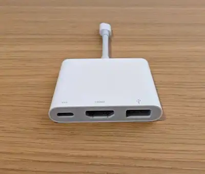 Apple USB-C to HDMI Adapter, like new, View more