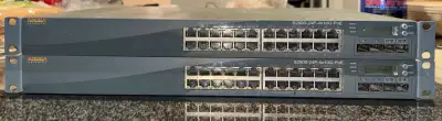 2× Aruba S2500‑24P PoE Layer‑3 Switches, View more