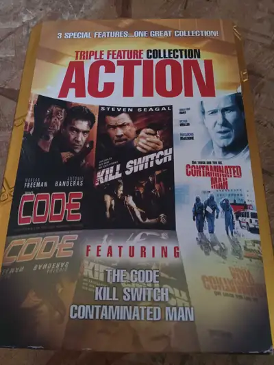 3 DVD action set, View more