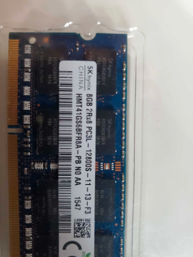 16gb DDR3 notebook RAM in System Components in Kitchener / Waterloo - Image 3