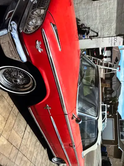 1963 Ford Galaxie convertible 93,000km.