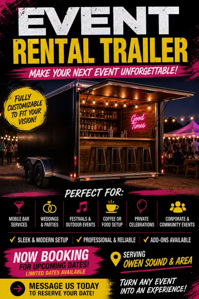 Event Trailer Rental, View more