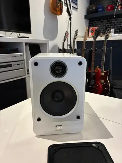 Q Acoustics shelf speakers, View more