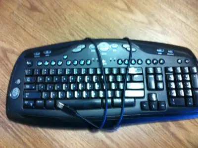desktop parts keyboard, camera microphone mouse, View more