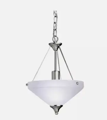 Kichler 1-Light Brushed Nickel 3348NI Single Light Indoor Pendan, View more