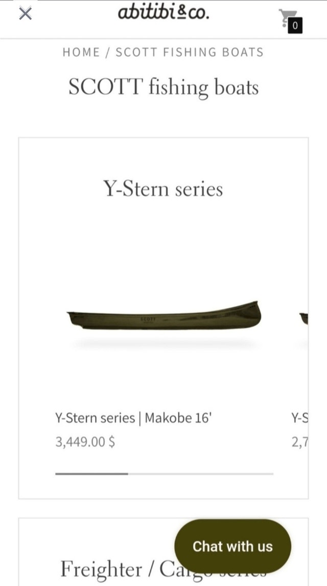 Scott Abitibi&Co. Makobe 16 Kevlar Freighter Canoe Canoes, Kayaks