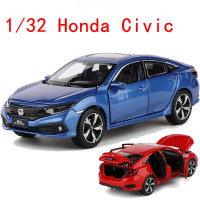 1/32 Honda Civic Diecast Alloy Car Model Toy Sound and Light NEW