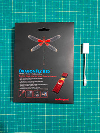Dragonfly Red USB dongle + Adaptateur Apple (lightning to USB-A)