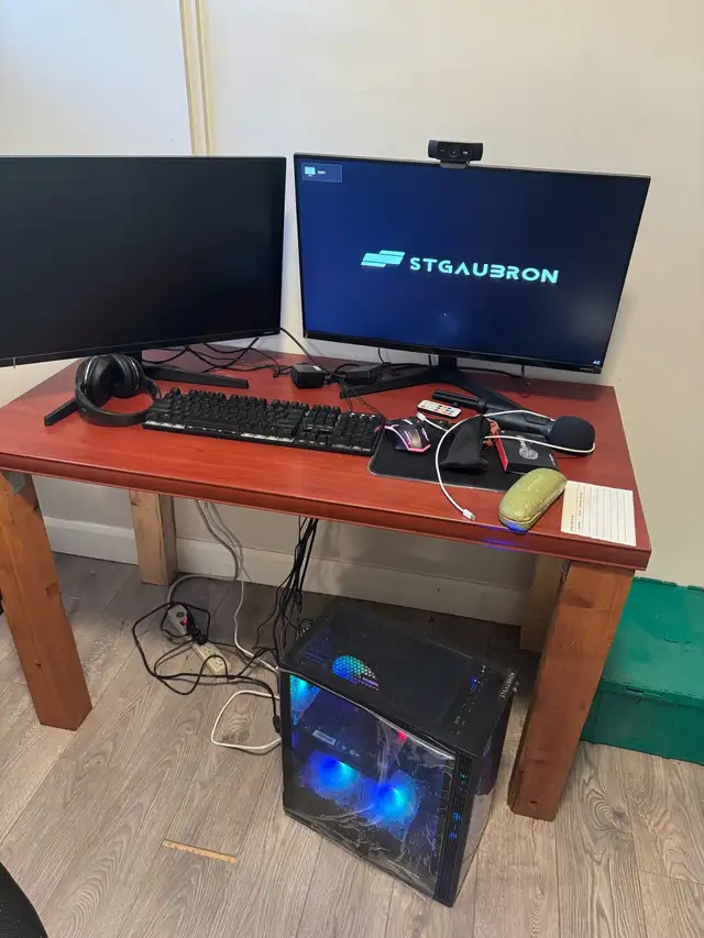 STGAubron Gaming PC Setup in Desktop Computers in Laval / North Shore - Image 4