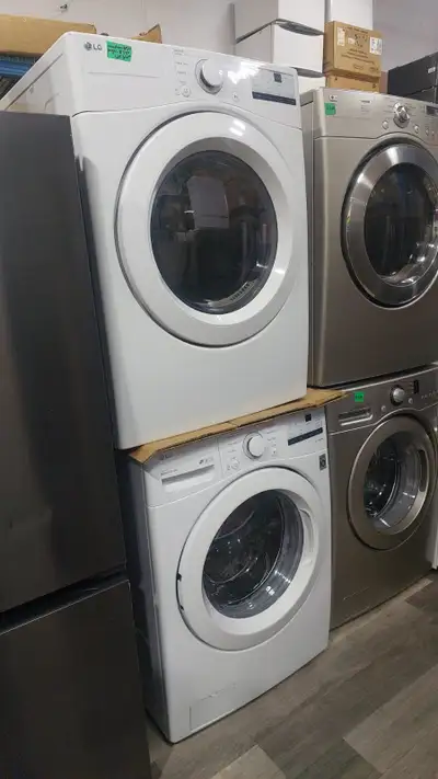 Used & Open Box 27” Front Load Washer Dryer Sets | LG Samsung, View more