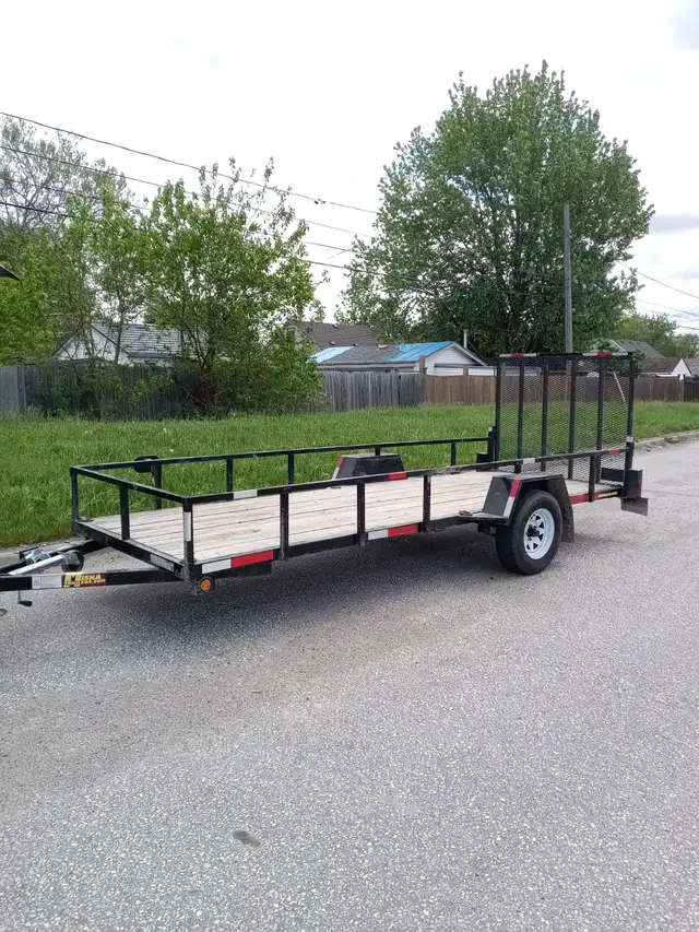 ATV Utility trailer 5x15 feet miska in Cargo & Utility Trailers in Windsor Region - Image 2