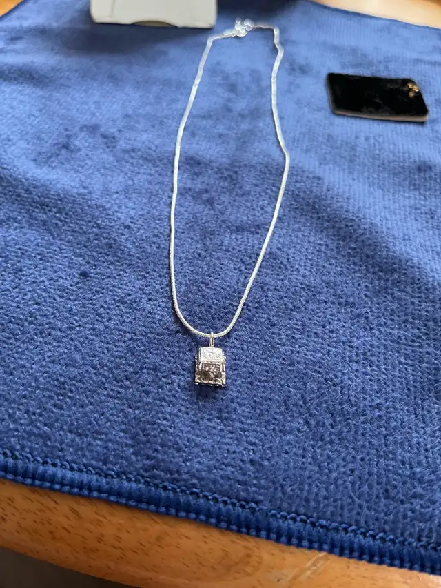 Silver Ring in a Box Necklace in Jewellery & Watches in Ottawa - Image 4
