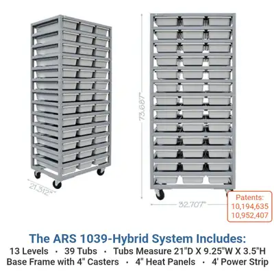 ARS 1039 Hatchling/baby Rack, View more