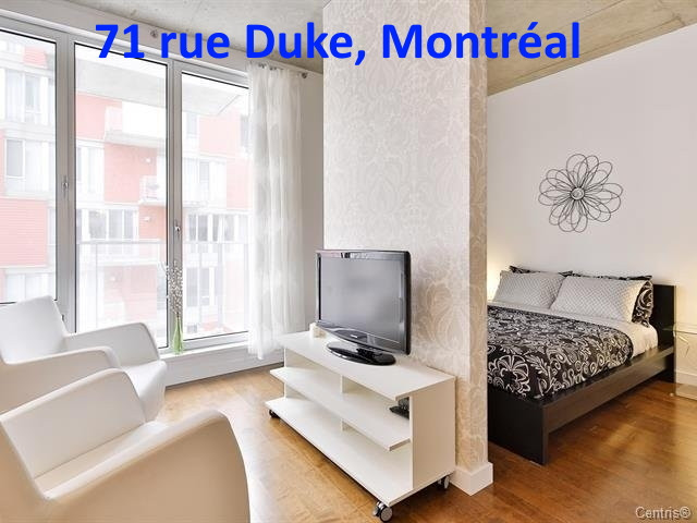 À louer condo 3 ½ meublé centre-ville Montréal in Locations longue durée  à Ville de Montréal