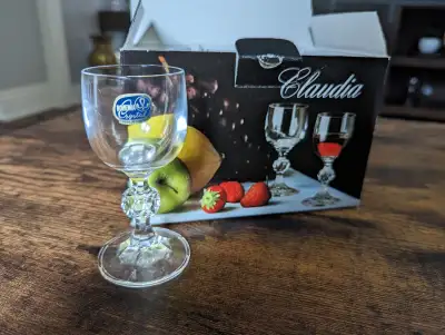Set Of 6 Bohemia Crystal Claudia Liqueur Stemware 50 ml, View more