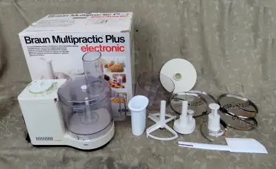 BRAUN MULTIRACTIC PLUS UK20 FOOD PROCESSOR GERMANY NEW IN BOX, View more