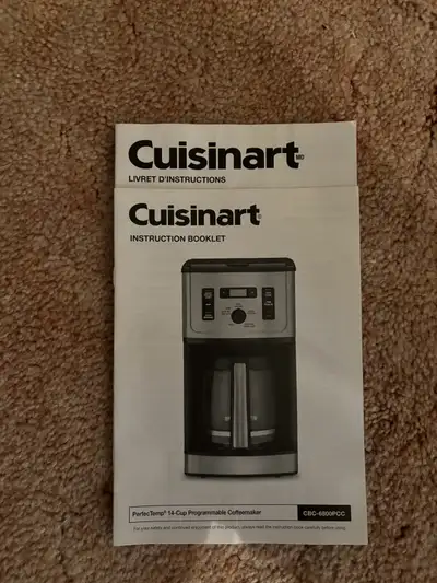 coffee maker Cuisinart, View more