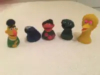 Sesame Street Finger Puppets Vintage 1970’s