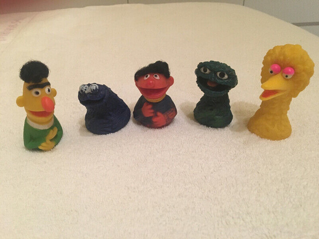 Sesame Street Finger Puppets Vintage 1970’s in Toys & Games in City of Toronto