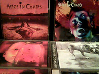 ALICE IN CHAINS - CD'S AND DVD
