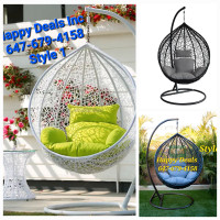 Brand new Egg hanging swing chair with stand,Cushion 