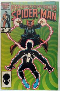 Peter Parker The Spectacular Spider-Man # 115, Direct Edition