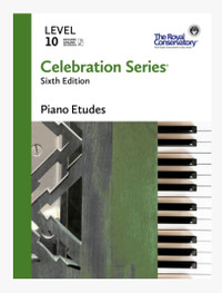 NEW RCM Piano Etudes Level 10 book
