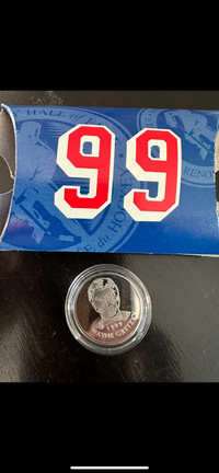 1999 Wayne Gretzky  Hall of Fame coin