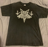 Dark Funeral-The Satanic Inquisition European Tour'99 Shirt Rare