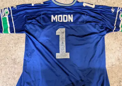Mens XL retro Warren Moon Seahawks jersey - in good shape - $20, View more