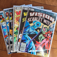 Comic Books-Vision and the Scarlet Witch