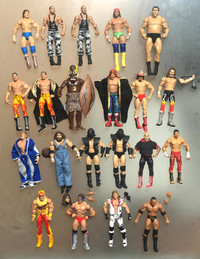 ELITE LEGENDS SERIES WWE MATTELWRESTLING FIGURES SERIES 1-18