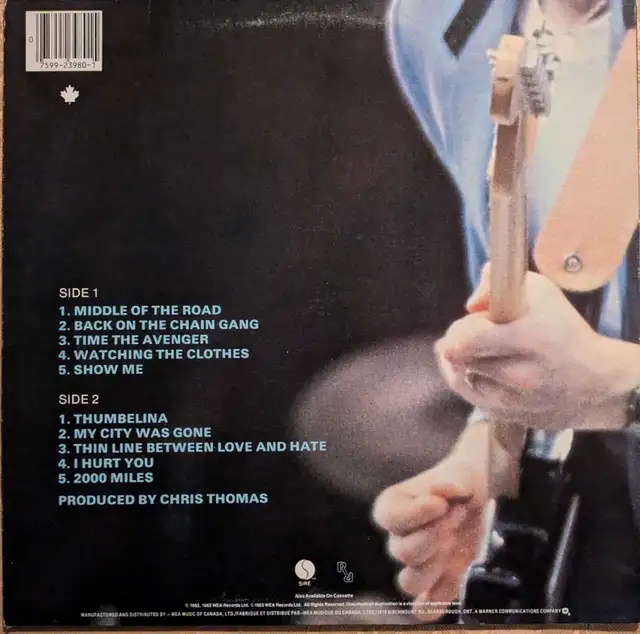 The Pretenders Learning To Crawl Vinyl Record LP 62863737594243121