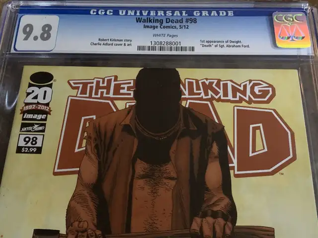 Walking Dead #98 CGC 9.8! in Comics & Graphic Novels in Windsor Region - Image 3