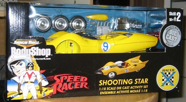 SPEED RACER CAR SHOOTING STAR AUTO DIECAST MÉTAL MOULÉ 1:18 dans Jouets et jeux  à Longueuil/Rive Sud