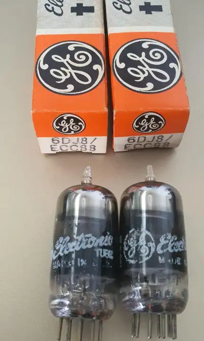 VINTAGE MADE IN UK + HOLLAND ECC88 TUBES, View more