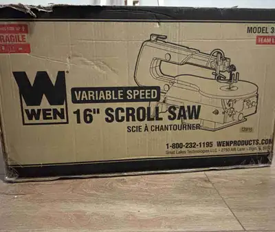 Brand new scroll saw