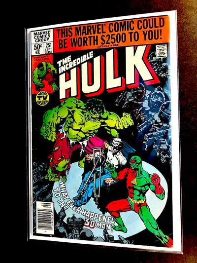 THE INCREDIBLE HULK #251 September 1980 Marvel Comic, View more