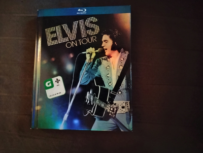 elvis on tour dvd blue ray  usa  color 20 color book pages, View more