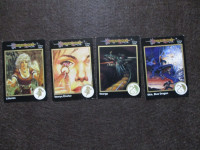 4 cartes (cards) Dragon lance (Dungeons and Dragons) 1991 -1992