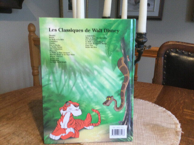 Disney   livre de la JUNGLE  an95 et 95 pages idée cadeau dans Autre  à Laval/Rive Nord - Image 2