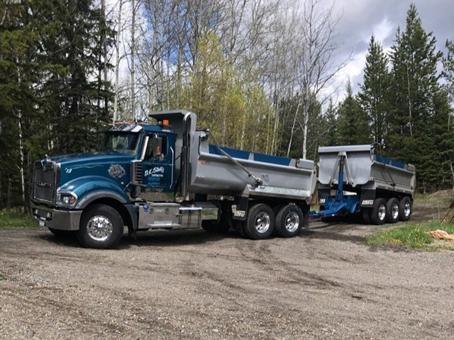 2017 MACK TITAN DUMP TRUCK AND PUP in Heavy Trucks in Prince George