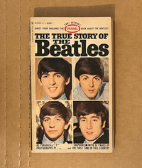 The True Story Of The Beatles Paperback Book 1964