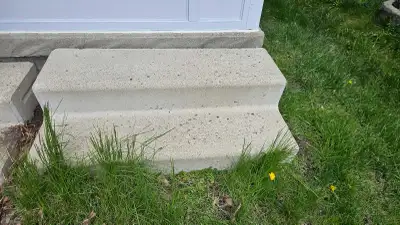 Concrete step, View more
