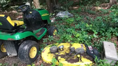 will pick up riding lawnmowers/atvs/off road toys, View more